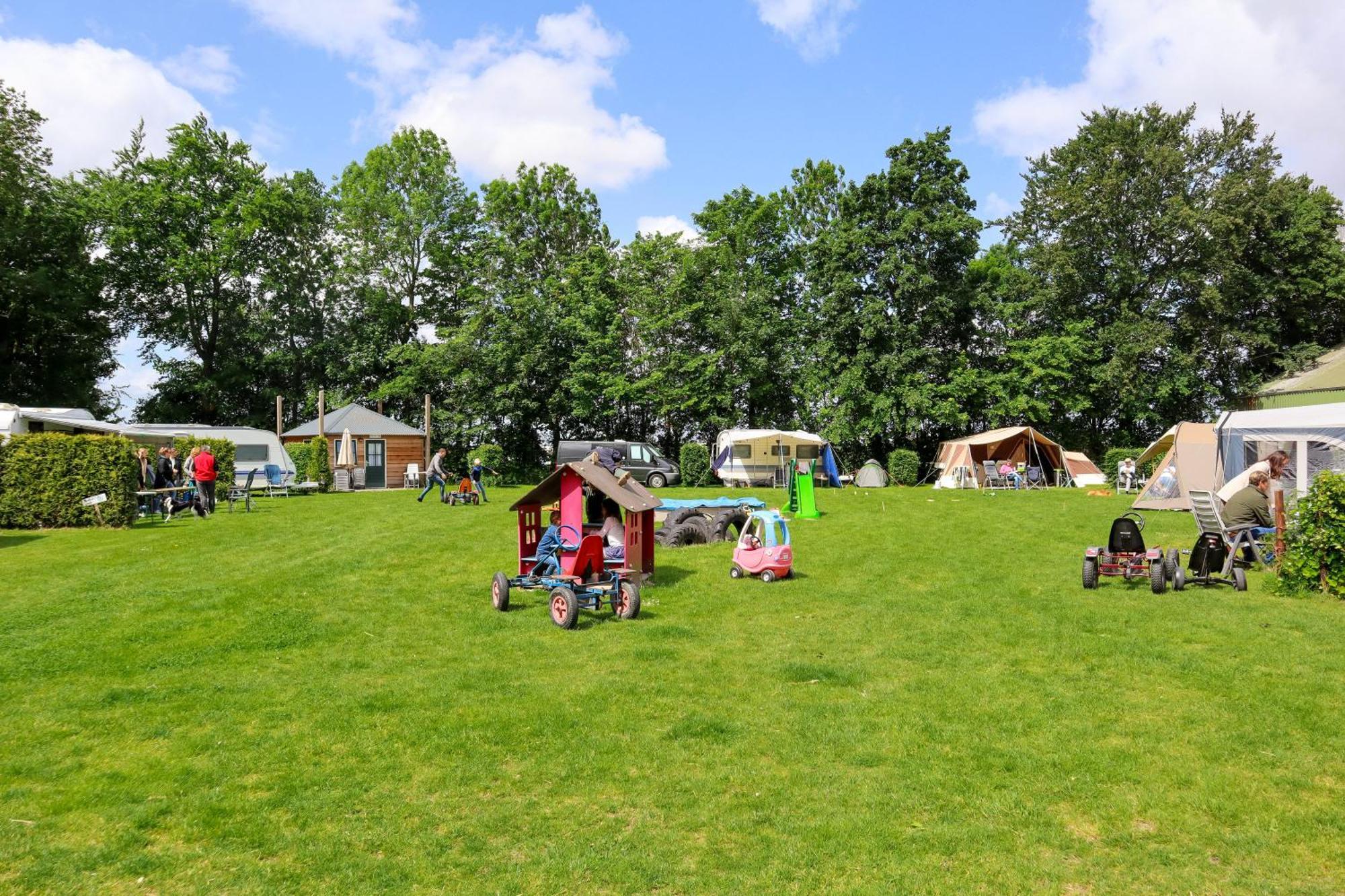 Boerderijcamping De Hinde Dronten Bagian luar foto